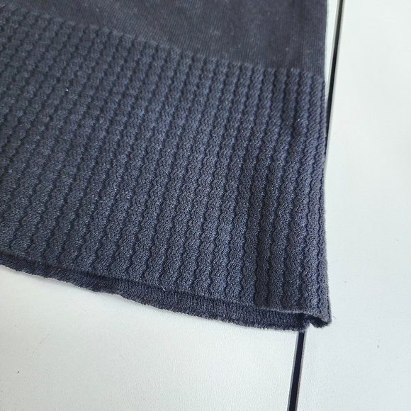 CABLE & GAUGE Cardigan Womens Silk Blend Cropped Embellished Sweater Black Sz L - Picture 11 of 11